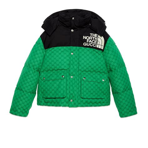 the north face gucci green coat|north face Gucci coat women's.